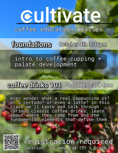 Cultivate: coffee education