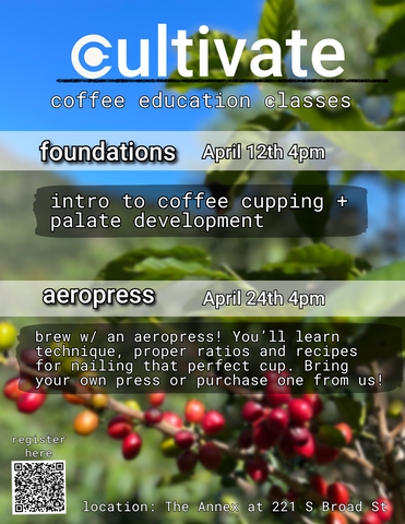 Cultivate: coffee education